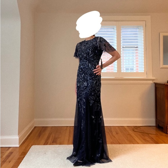 Aidan Mattox Full Length Dress / Evening Gown - Picture 7 of 7